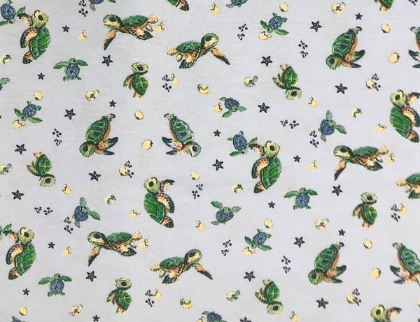 Baumwolljersey Schildkröte
