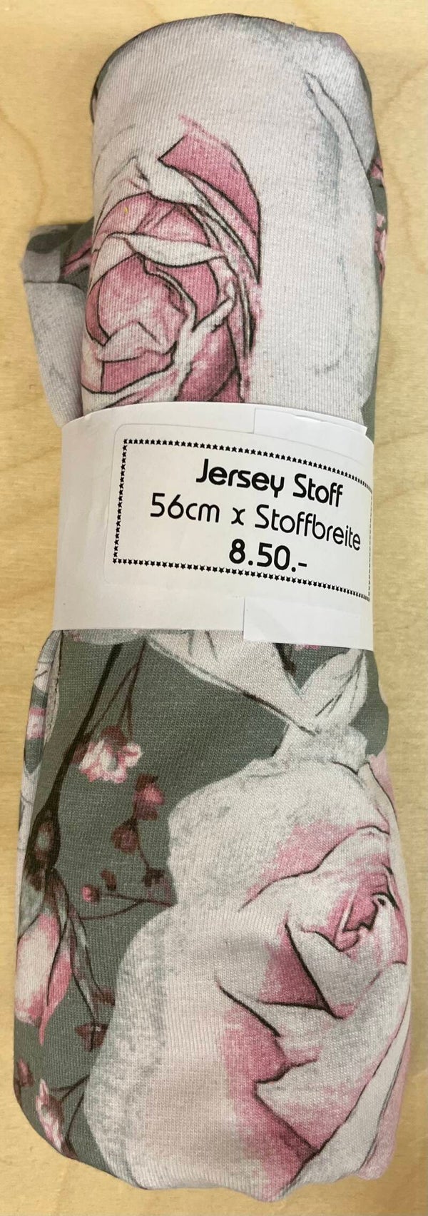 Reststück Jersey Rosen 56cm x SB