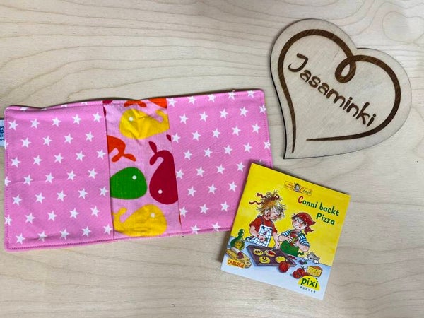 Pixibuch Hülle Pink Sternen