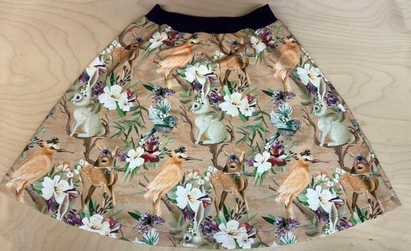 Jupes Sweat Waldtiere Gr.128