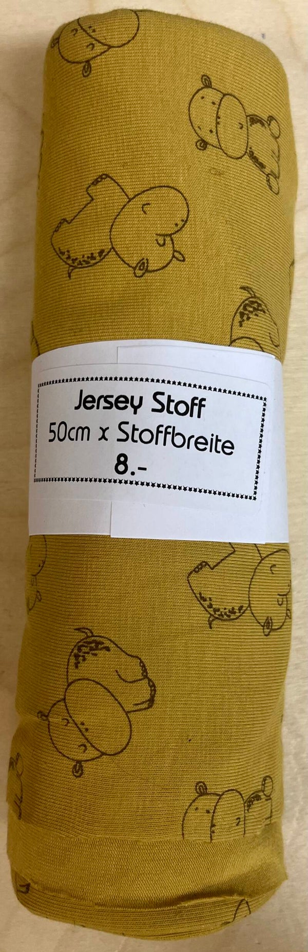 Restszück Jersey Nilpferde 50xSB