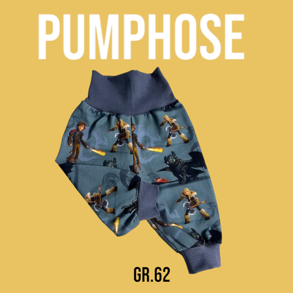Pumphose Jersey Drache Gr.62