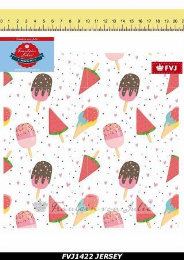 Baumwolljersey Glace