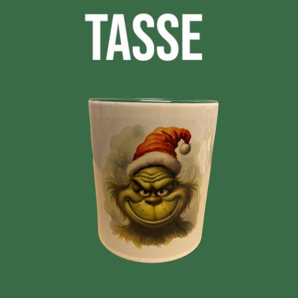 Tasse Dunkel Grün Grinch