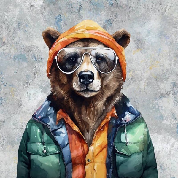 Sweat Panel 55x72cm Bär