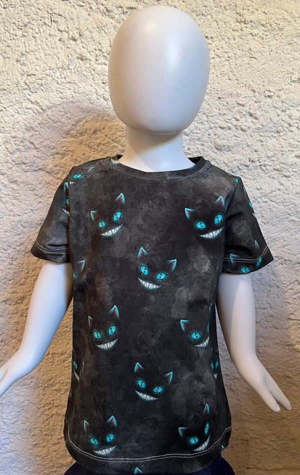 T-Shirt Grinsekatze Gr.92