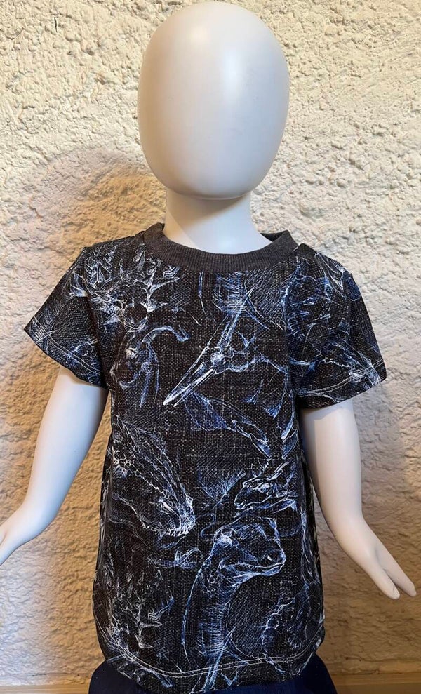 T-Shirt Dino Struktur Gr.92
