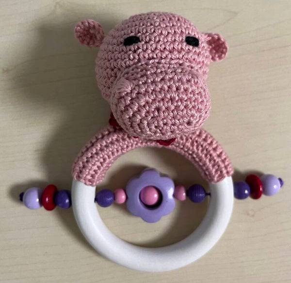 Greifling Nildpferd Rosa