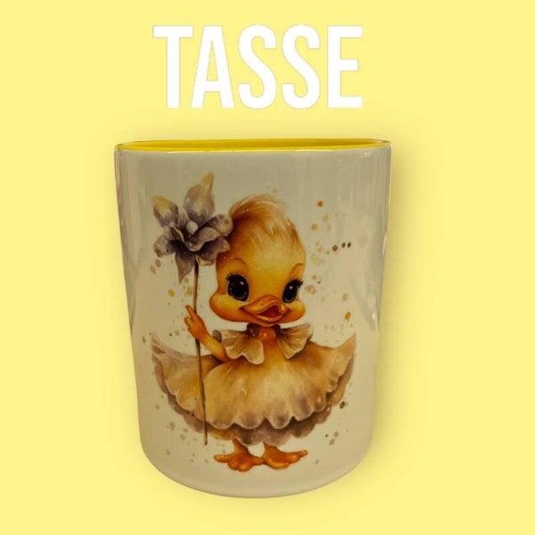 Tasse Gelb Ente