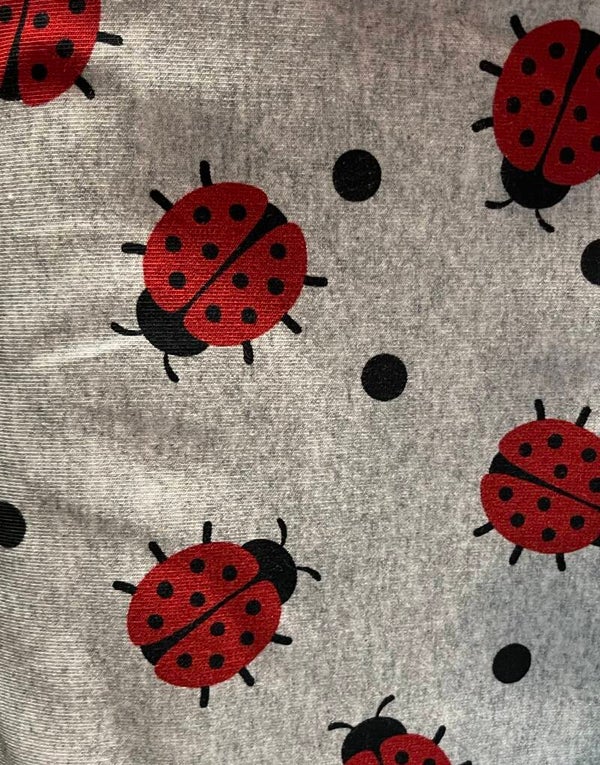 French Terry Marienkäfer