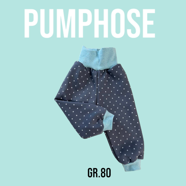 Pumphose Alpenfleece Sternen Mint Gr.80