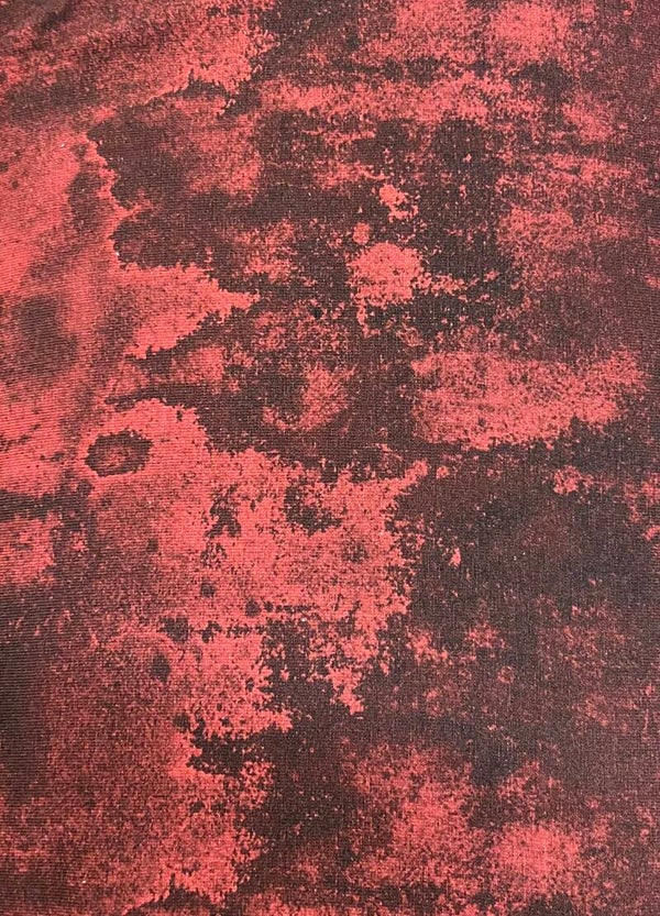 Baumwolljersey Muster Rot