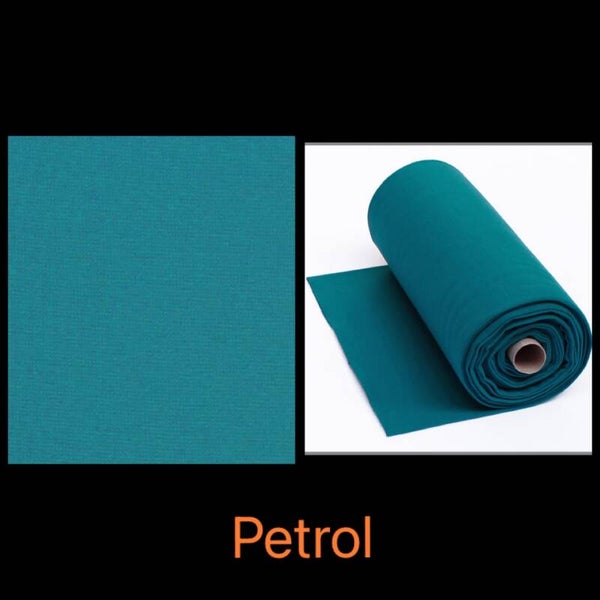 Strickbündchen - Petrol