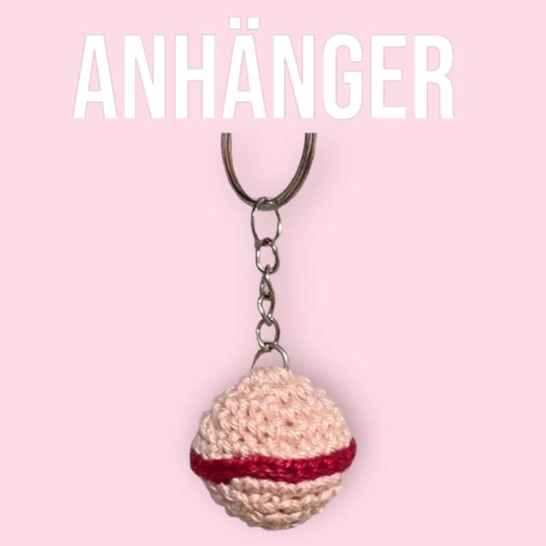 Anhänger Kugel Rosa/Fuchsia