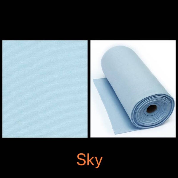 Strickbündchen - Sky