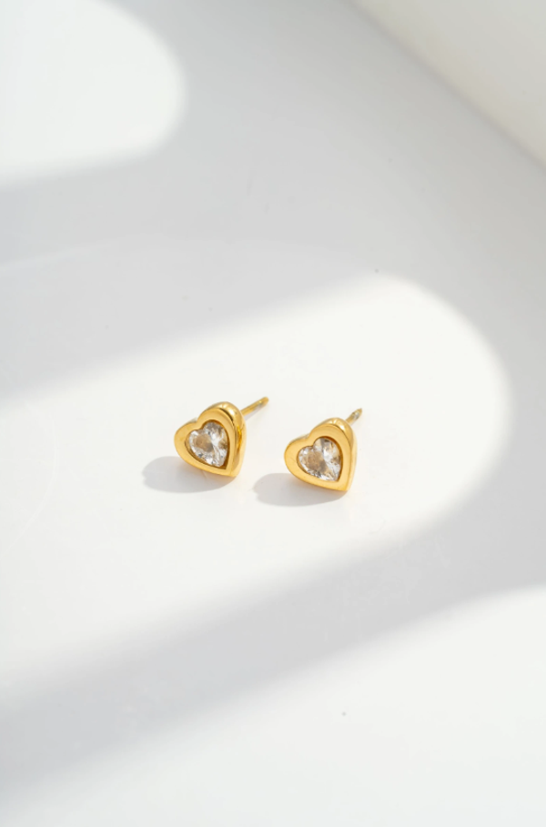 Boucles d’Oreilles Cœur
