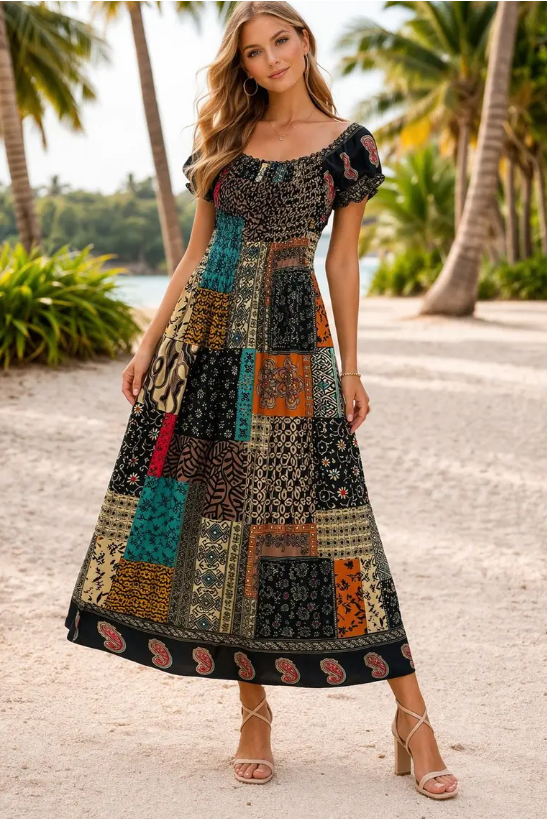 Robe mi longue
