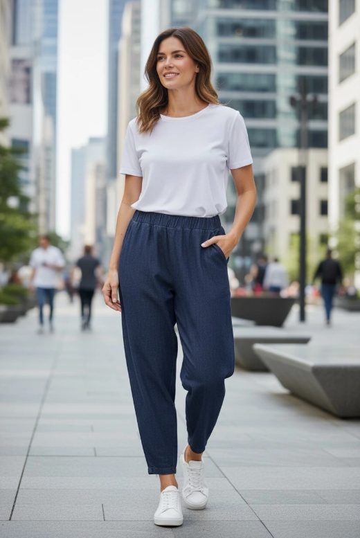 JEANS EN COTON
