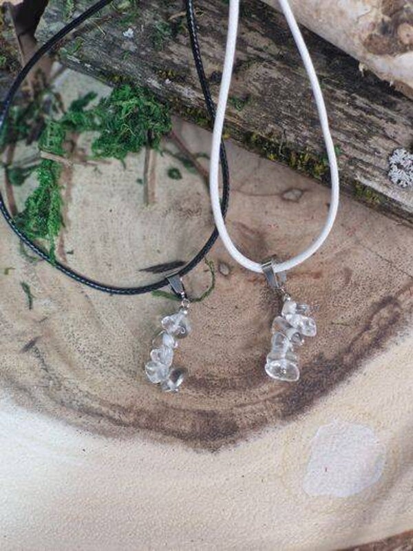 Halskette,, Bergkristall''