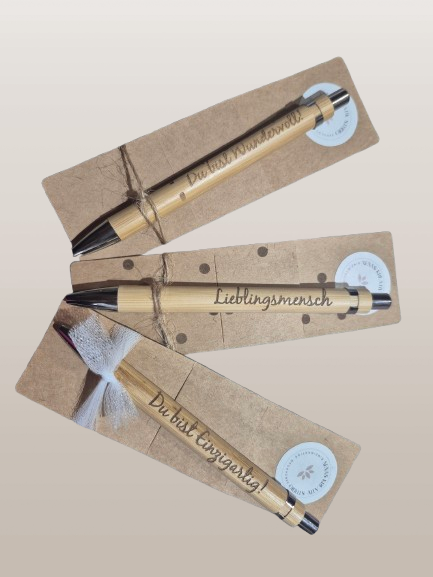 Bambus Kugelschreiber