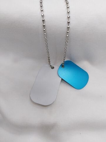 Erkennungsmarke 2 teilig