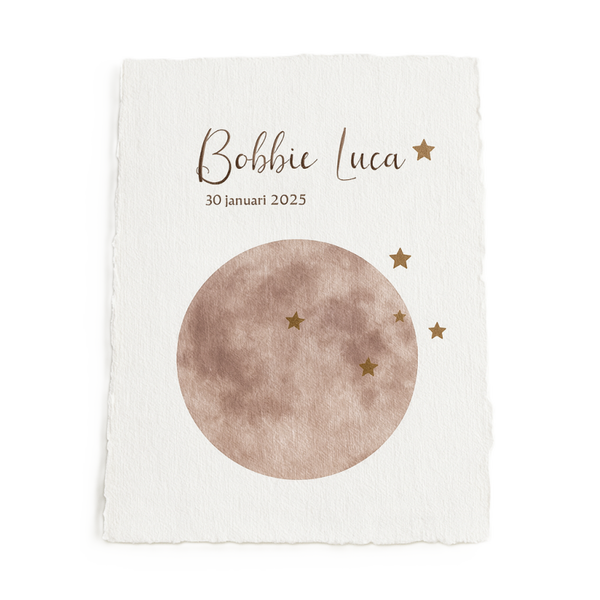 Maanstandposter Afscheid