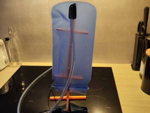 Support de séchage pour poche à eau imprimé en 3D
