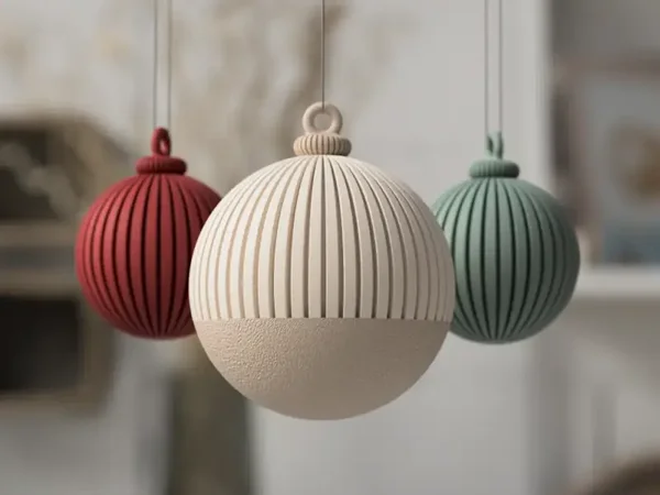 Boule de Noël Japandi — JAP048