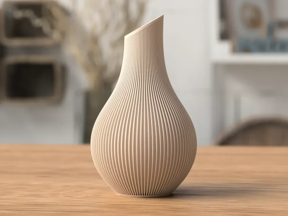 Vase goutte cannelé Shizu — JAP023