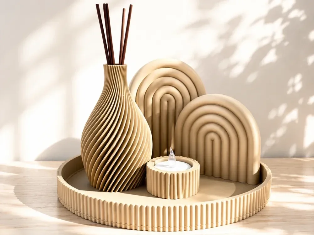 Ensemble diffuseur décoratif Japandi — JAP025