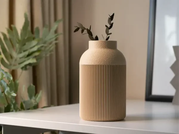 Vase côtelé Terra — JAP087