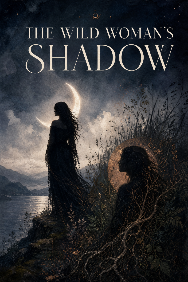The Wild Woman's Shadow AI Image Created by Manus