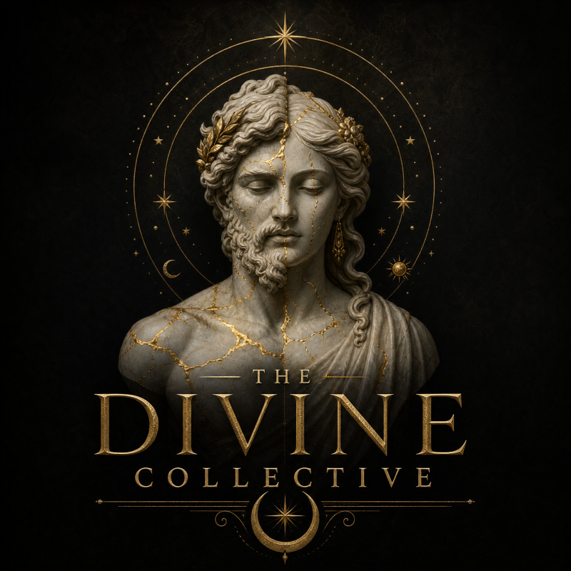 The Divine Collective Logo AI Image Created by Manus