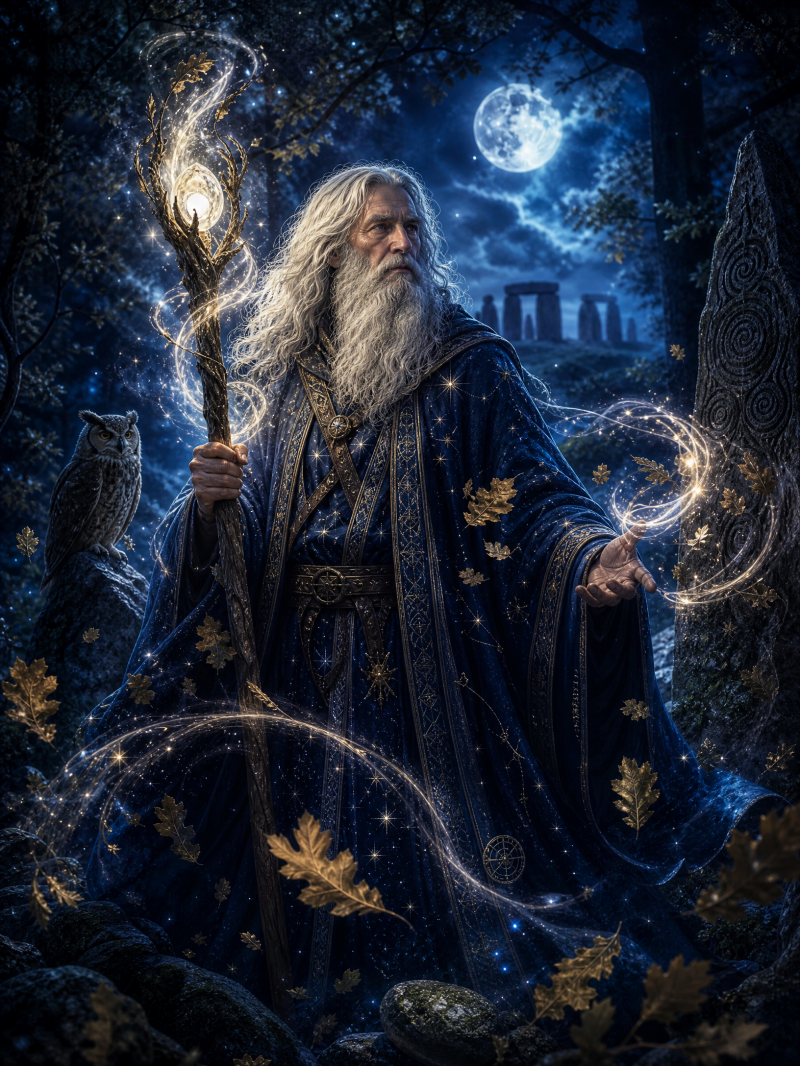 Merlin AI Image Created by Manus