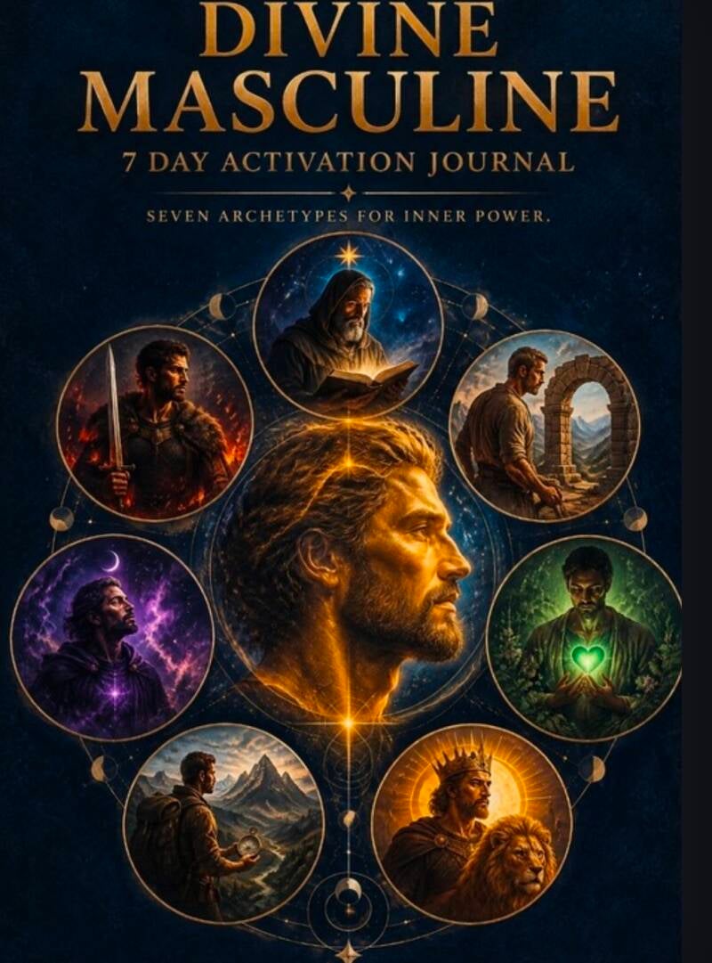 The Divine Masculine 7 Day 7 Archetype Activation Journal 