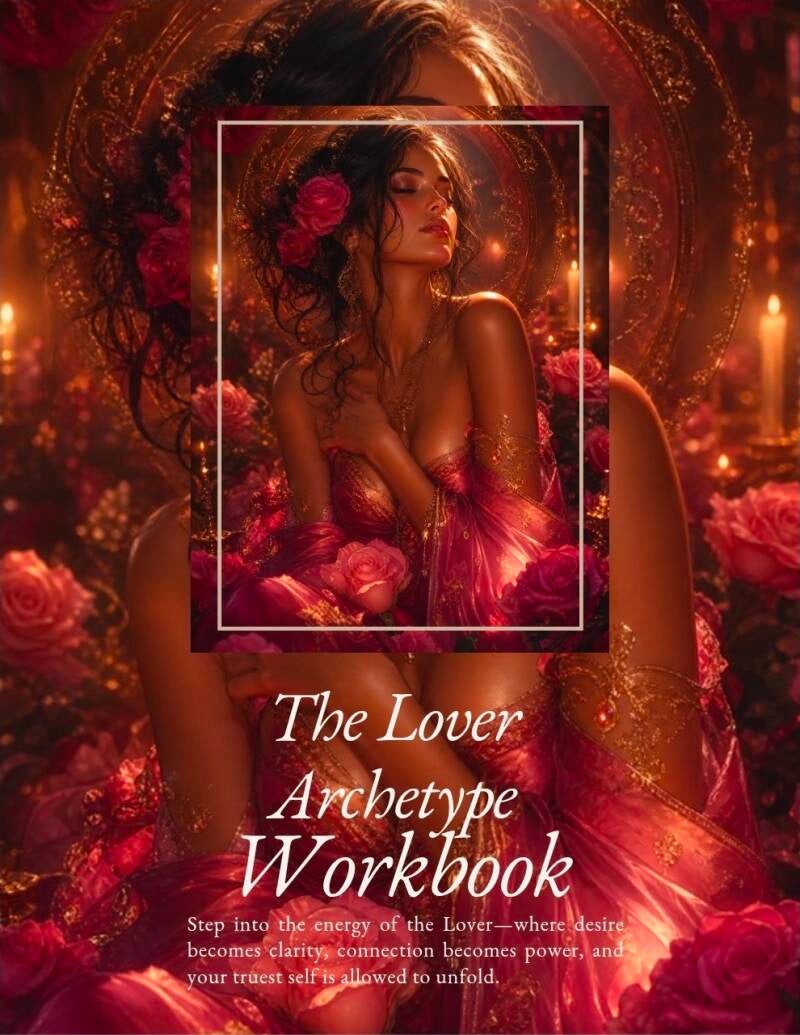 The Divine Feminine The Lover's Archetype Workbook AI Image Created by Manus