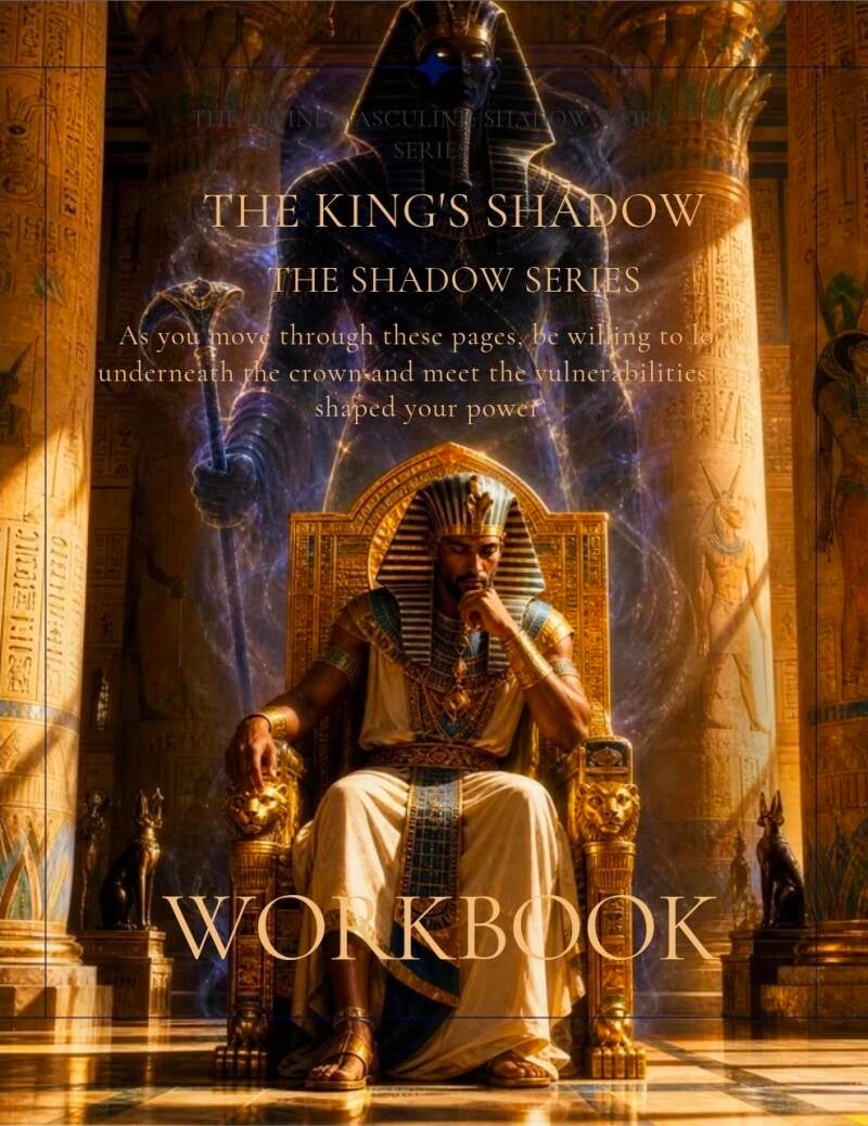 The King's Shadow Workbook  AI Image Created by Manus