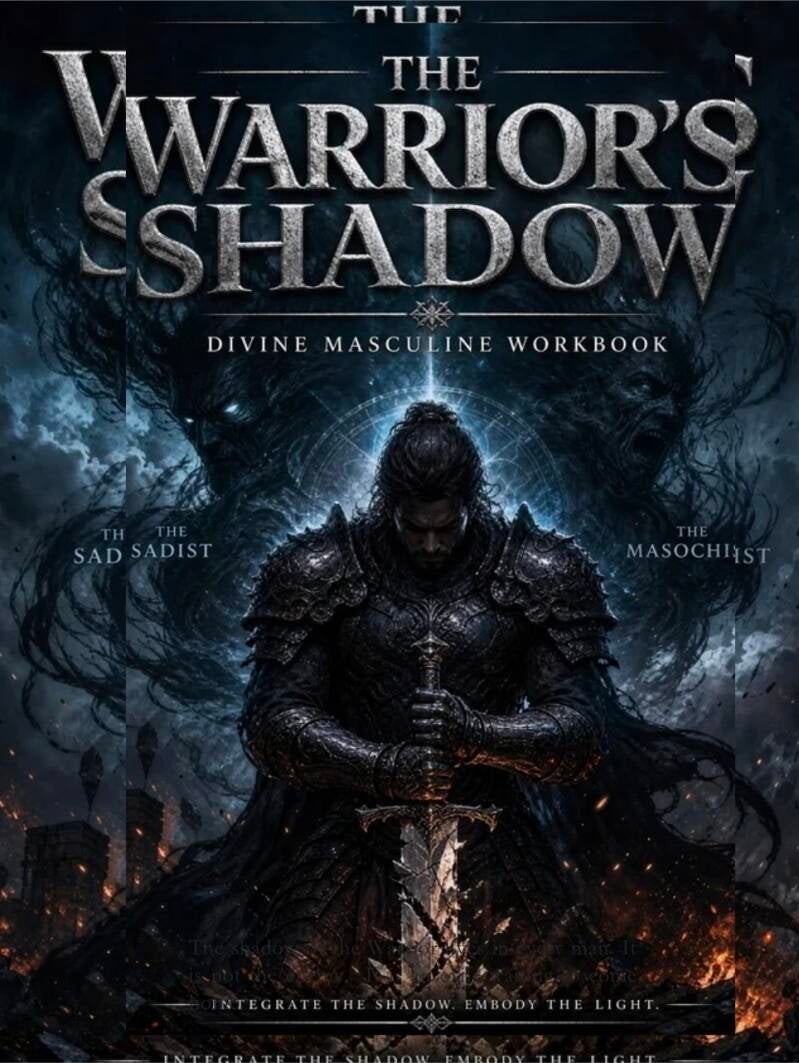 The Warrior's Shadow Workbook AI Image Created by Manus 