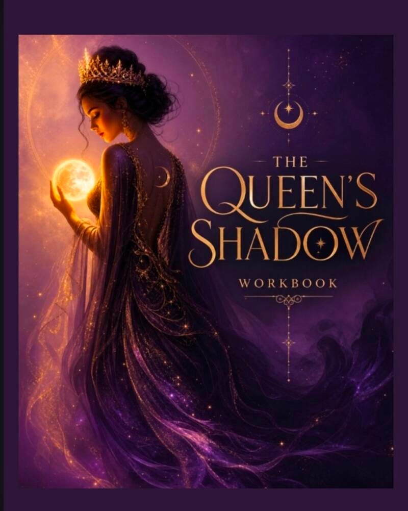 The Queen’s Shadow Workbook AI Image Created by Manus 