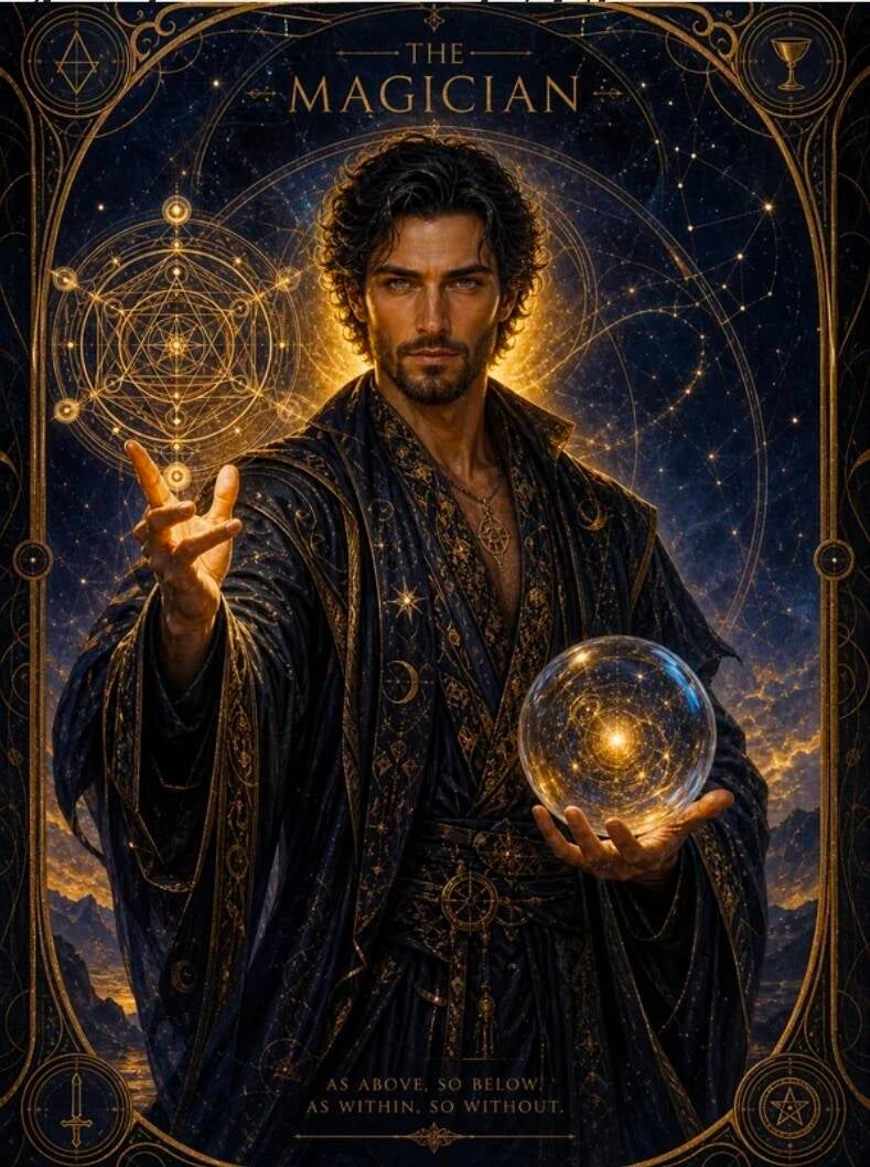 The Magician AI Image Created by Manus 