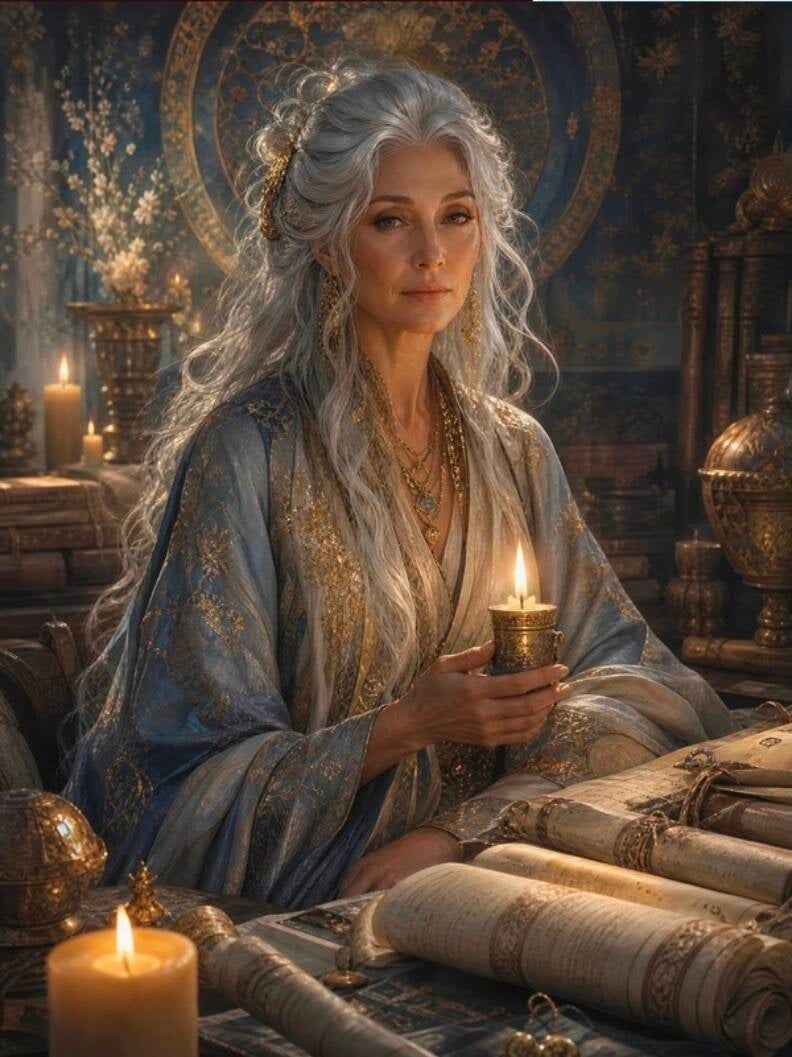 The Crone AI Image Created by Manus 