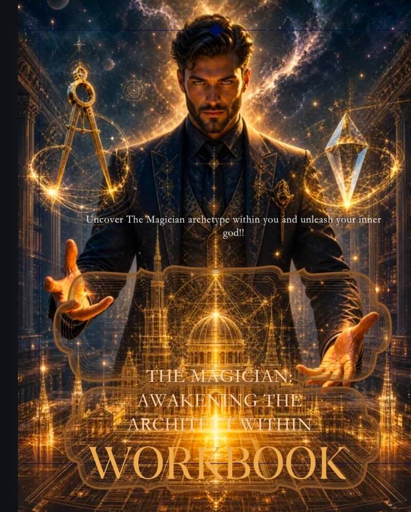 The Magician Archetype AI Image Created by Manus 