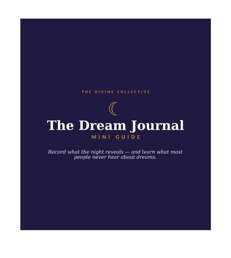 Dream Journal Mini Guide AI Image Created by Claude