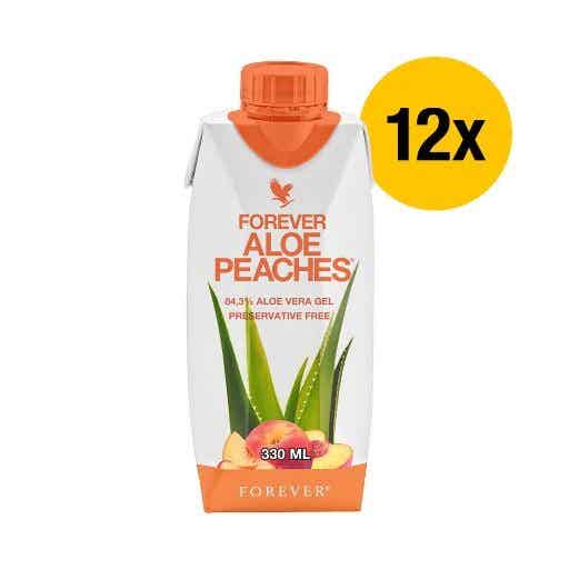 330ml Forever Aloe Peaches 12er Pack