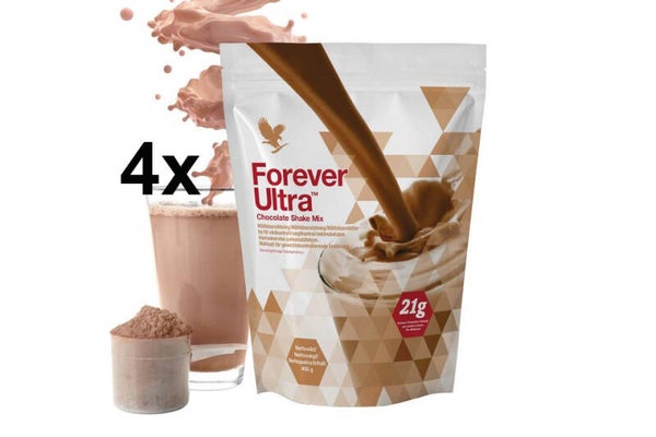 Forever Ultra Chocolate Shake - 4er Pack