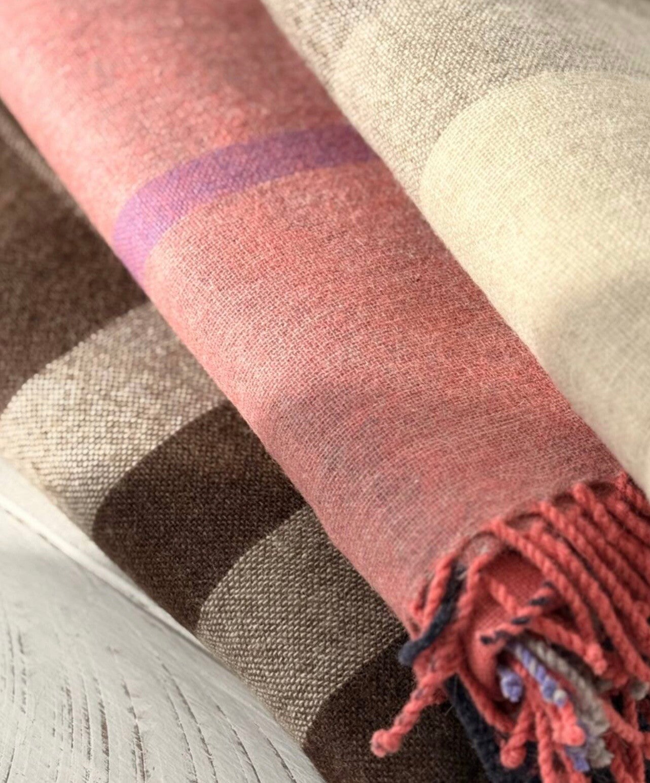 Wool handmade Palantine Scarf