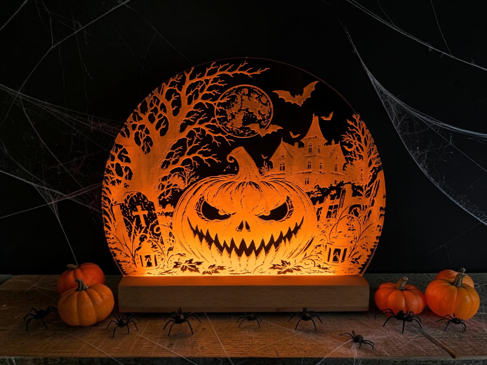 Halloween LED-Acryl-Lichterbogen