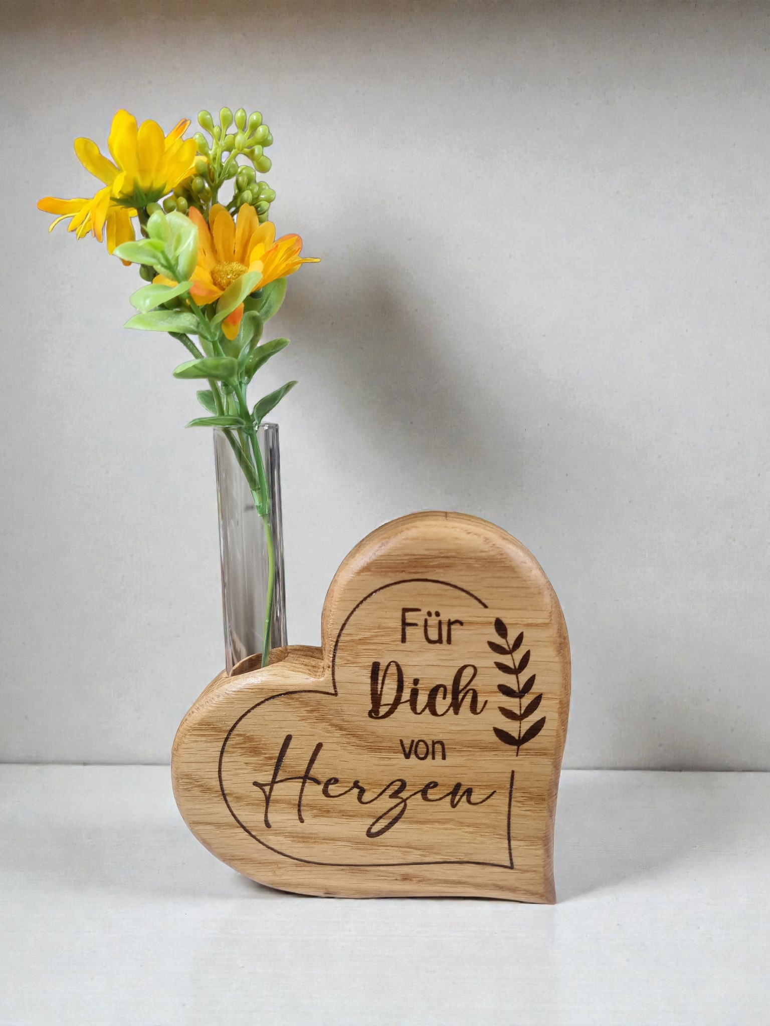 Herz Vase