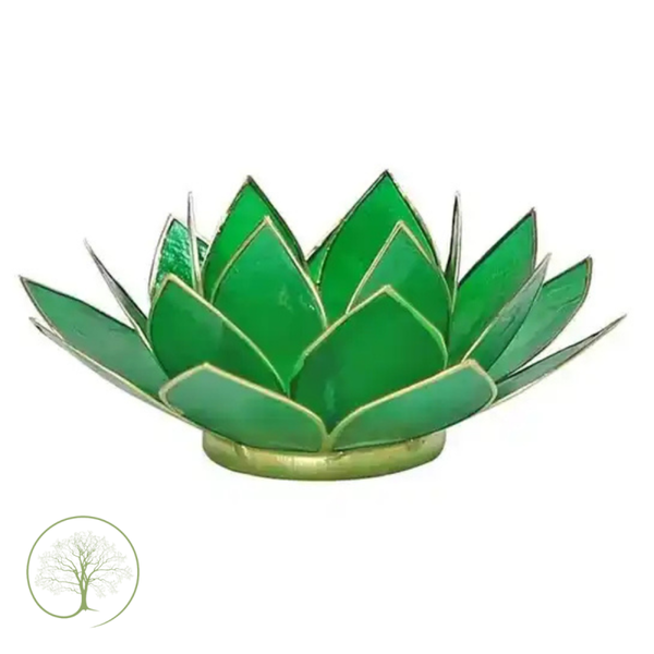 Lotus sfeerlicht 4de chakra groen