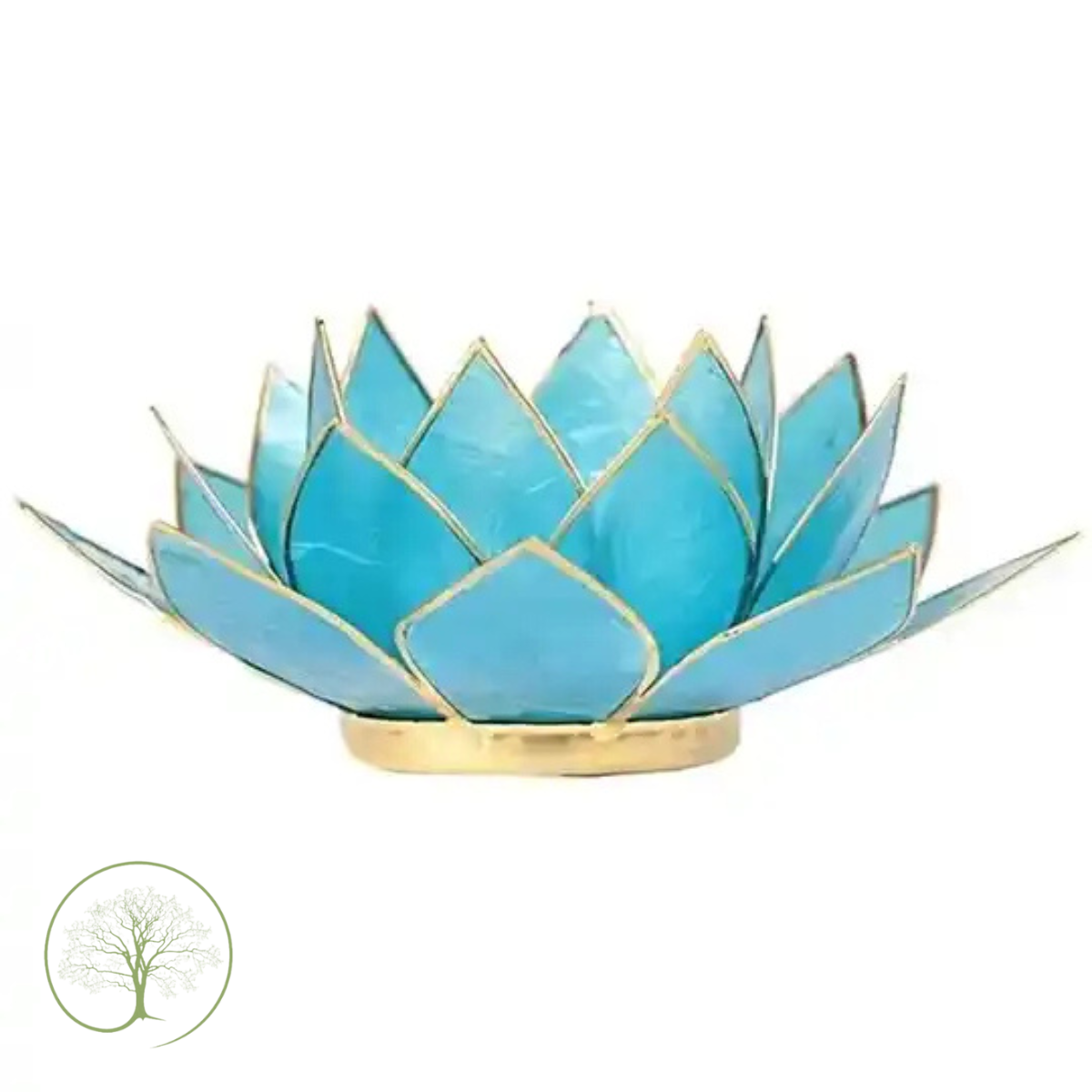 Lotus sfeerlicht 5de chakra licht blauw